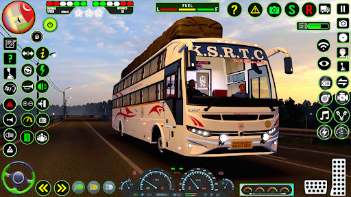 Android application American Bus Game Simulator 3D screenshort