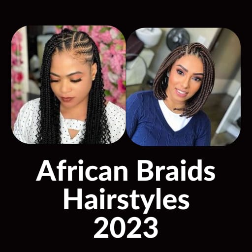 African Braids Hairstyles 2023 logo