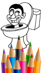 Skibidi Coloring Game Toilet