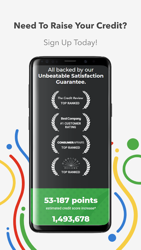 Credit Repair App Screen 2