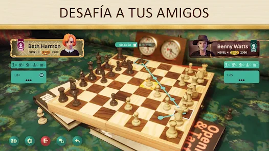 En esta web puedes jugar partidas de ajedrez con amigos