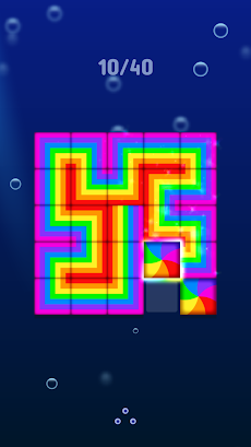 虹を埋める - パズルゲームのおすすめ画像1