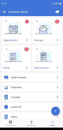 Charm mPHR Screen 3