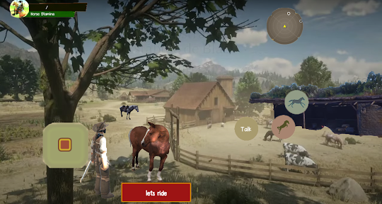 狂野的西部：騎馬模擬