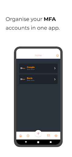 Android application OpenOTP Token screenshort