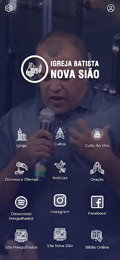 Android application IGREJA BATISTA NOVA SIÃO screenshort