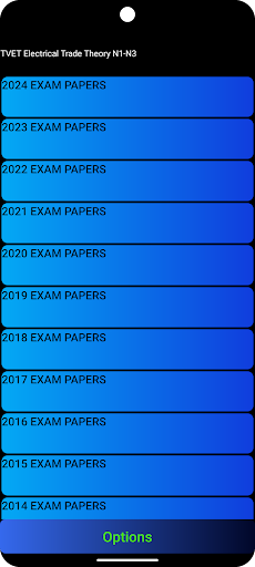 Android application TVET Electrical Trade Theory screenshort