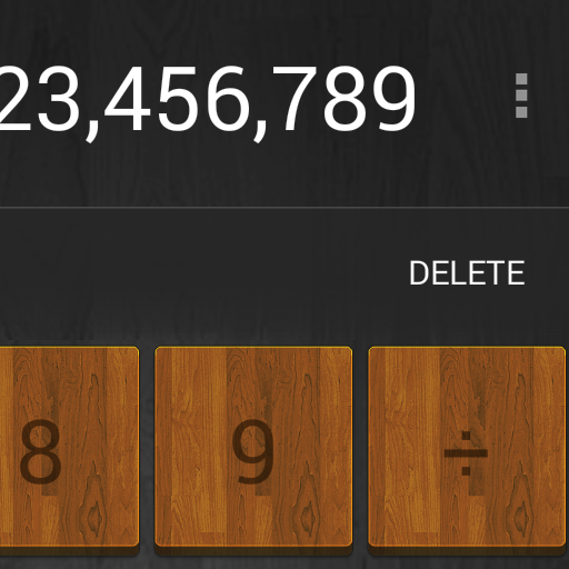 Calculator Wood logo