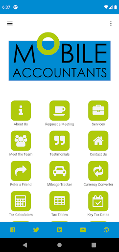 Android application Mobile Accountants screenshort