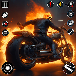 Hình ảnh biểu tượng của Ghost Rider 3D: Ghost game
