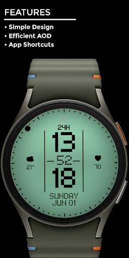 Night 100 - watch face screenshot 7