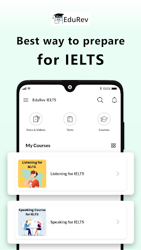Android application IELTS Exam Prep App By EduRev screenshort