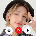 Cover Image of Télécharger Hyunjin Fake Chat & Video Call  APK