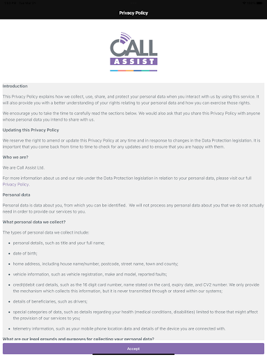 Call Assist - Vehicle Rescue