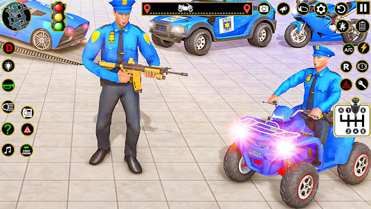Police ATV Quad Simulator Game