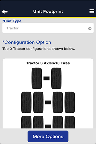 Goodyear Tire Optix Screen 2