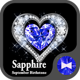 Sapphire-September Birthstone icon