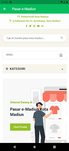 Pasar e-Madiun Screen 2