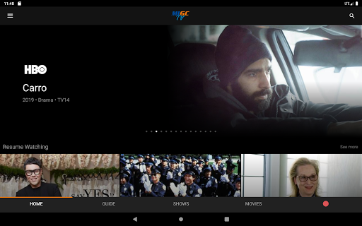 Screenshot of MLGC TV