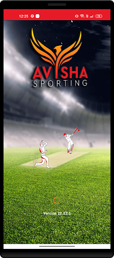 Android application Avisha Sporting screenshort