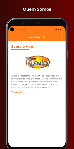 Interativa FM 104,9 Matupá/MT Screen 3