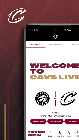 Cleveland Cavaliers Frame Grabs 1