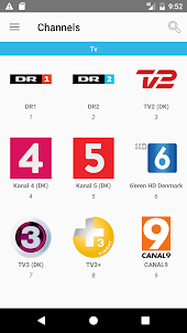 TV oversigt Dansk - Cisana TV+