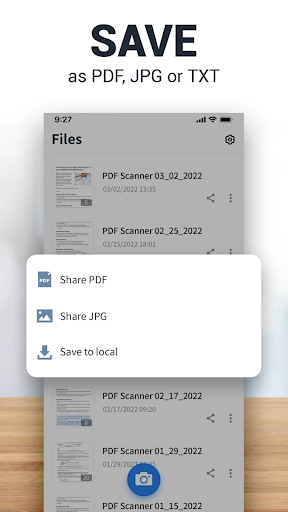 Document Scanner - to PDF Screen 3