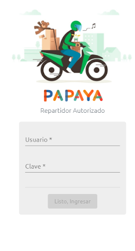 Papaya Repartidor Screen 2