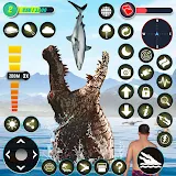 Angry Crocodile - Animal Games icon