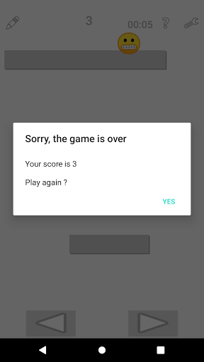 Emoji Go Downstairs Game Screen 3