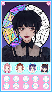 Screenshot 1 Doll Anime Avatar Maker Game android