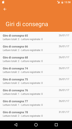 Meters Manager per Libra srl Screen 2