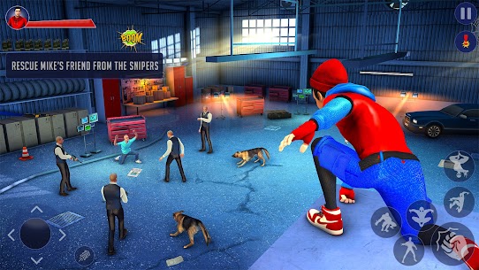 Flying Spider Fight Hero Games 2