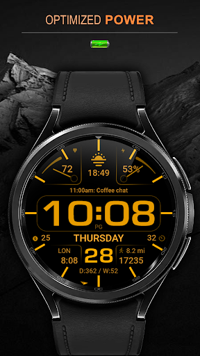 WFP 232 Stylish watch face screenshot 21