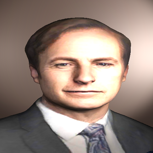 3D Saul Goodman Cameraman Sim logo