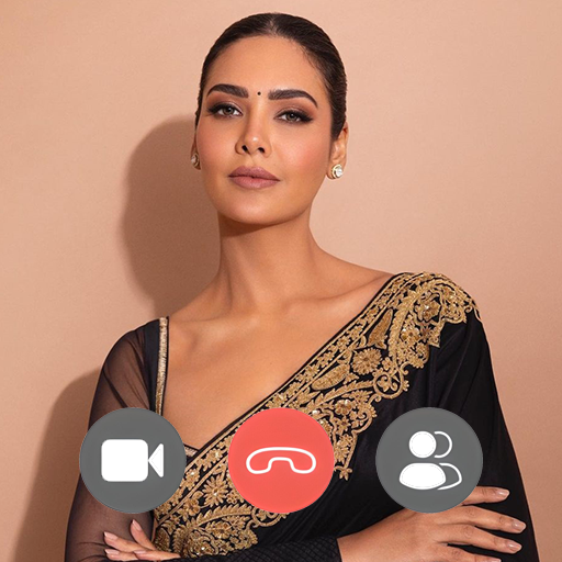 + Esha Gupta Fake Call + logo