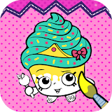 Kid Learn Coloring for Shopkin icon