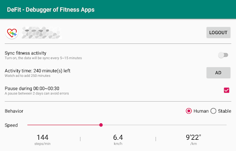 DeFit - Debugger of Fitness Apps 0.8.1 APK screenshots 4