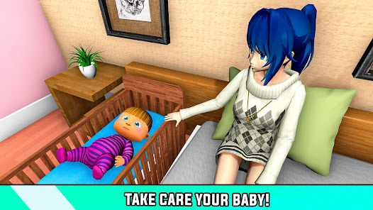 Anime Pregnant Mother 3D  screenshots 4