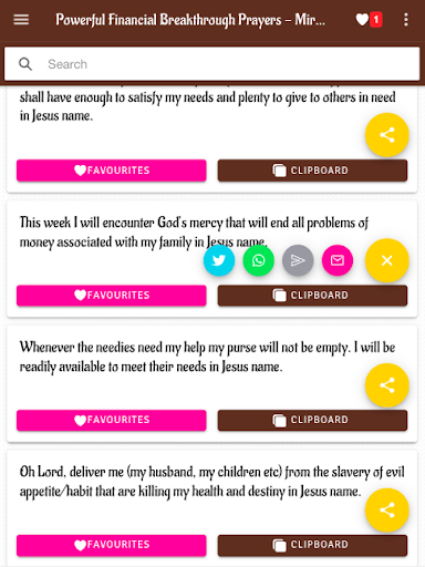 Financial Breakthrough Prayers