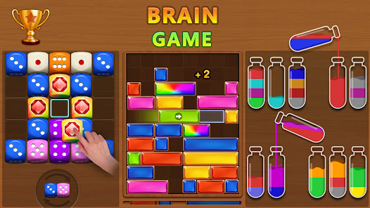Brain Games-Block Puzzle  screenshots 1