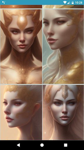 Android application Wallpaper: classic elf girls screenshort