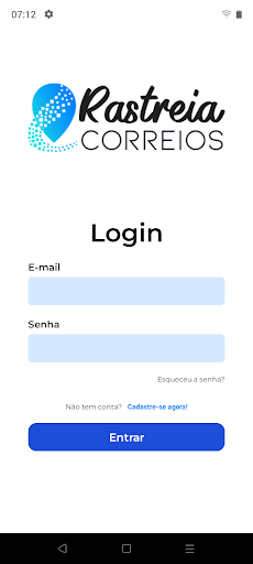 Android application Rastreia Correios screenshort