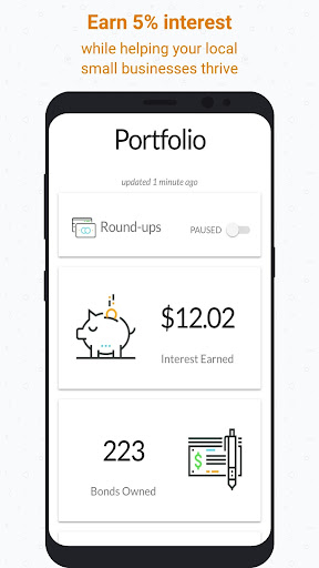 Android application Worthy Financial - Earn 7% screenshort
