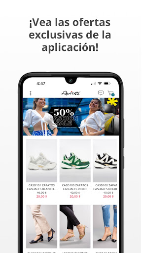Android application Pavitas screenshort