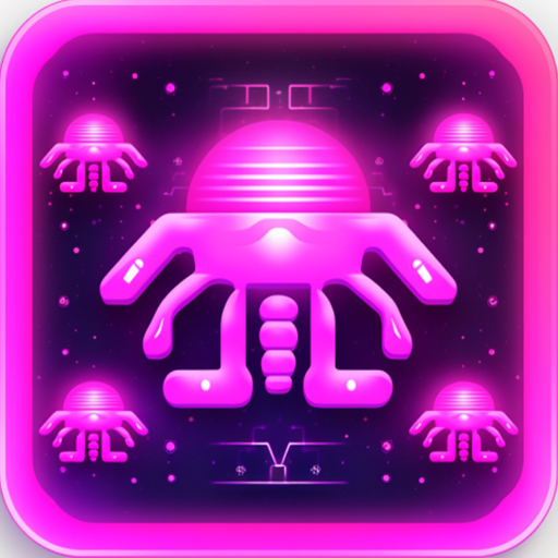 Space Invaders Pink