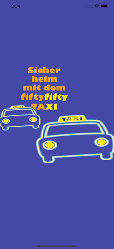 Android application fiftyfifty Taxi Werra-Meißner screenshort