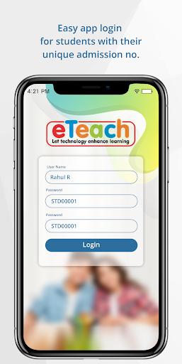 eTeach School Assist Screen 2