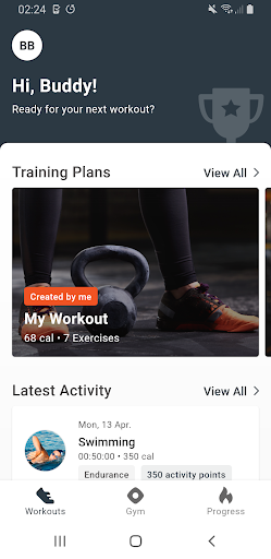 B Active Hub screenshot 1